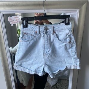 ASOS Light Blue Denim Jean Shorts